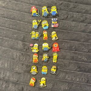 Minions Shoe Charms Set